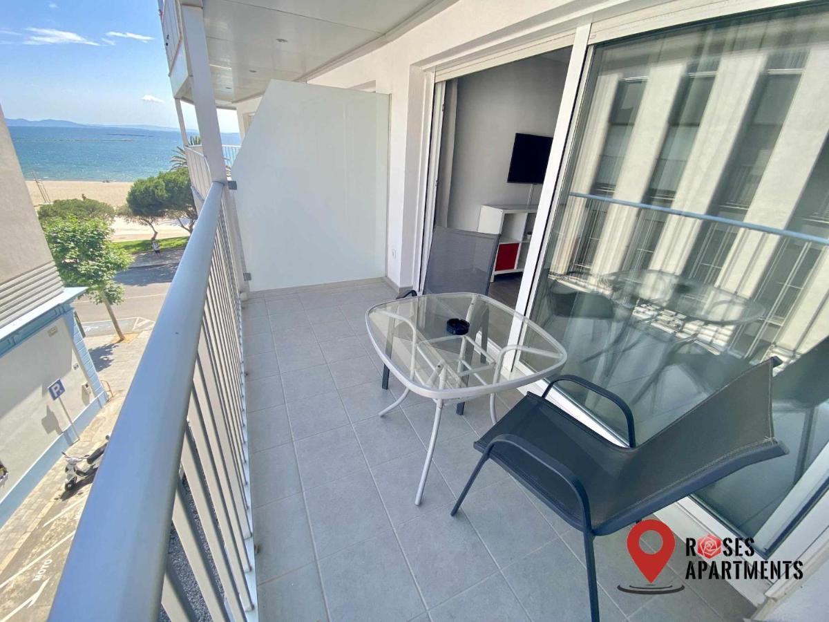 Roses Apartments 1 - Vista Mar Lateral - 1Habitacion Bagian luar foto